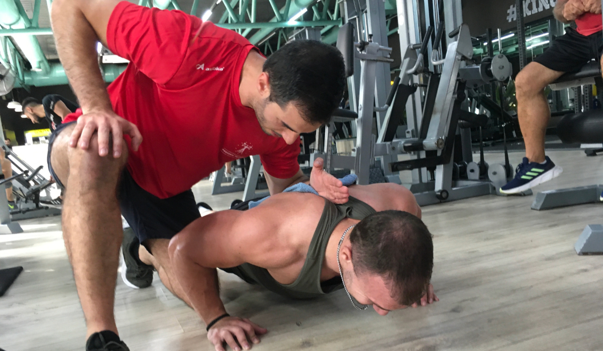 PT skills - manipulating manual resistance with client 